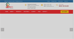 Desktop Screenshot of hindustanfire.com